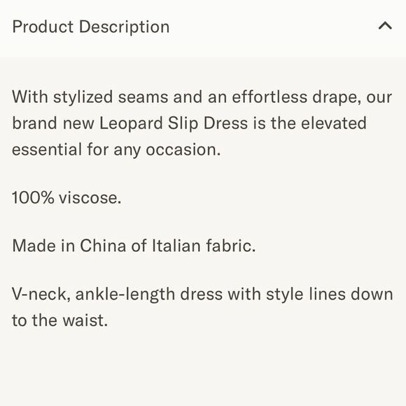 NWT Jenni Kayne Leopard Slip Dress - Picture 5 of 10